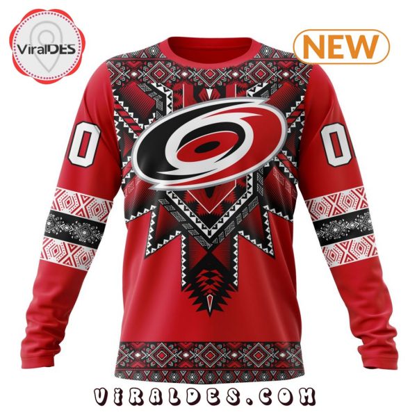 NHL Carolina Hurricanes Special Native Heritage Design Hoodie