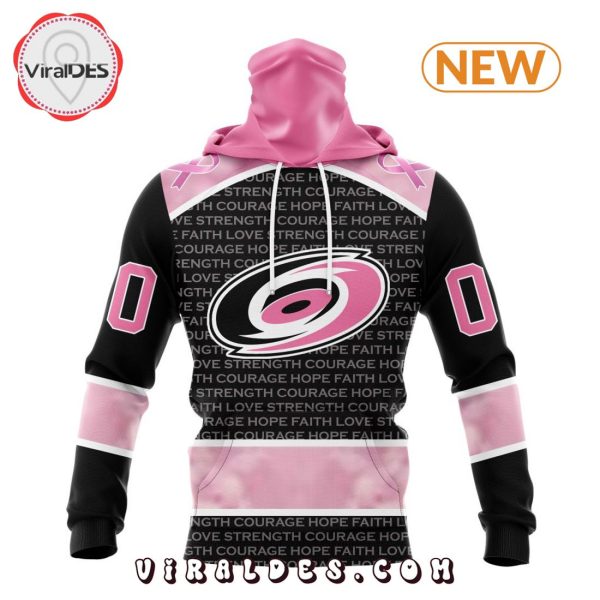 NHL Carolina Hurricanes Special Pink Fight Breast Cancer Design Hoodie