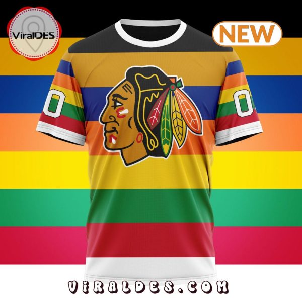 NHL Chicago Blackhawks Special Colour Rush Hoodie