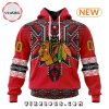 NHL Chicago Blackhawks Special Pink Fight Breast Cancer Design Hoodie