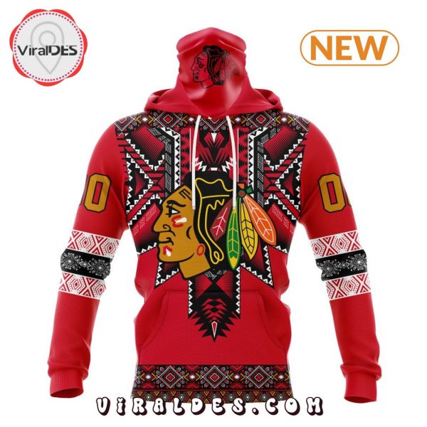 NHL Chicago Blackhawks Special Native Heritage Design Hoodie