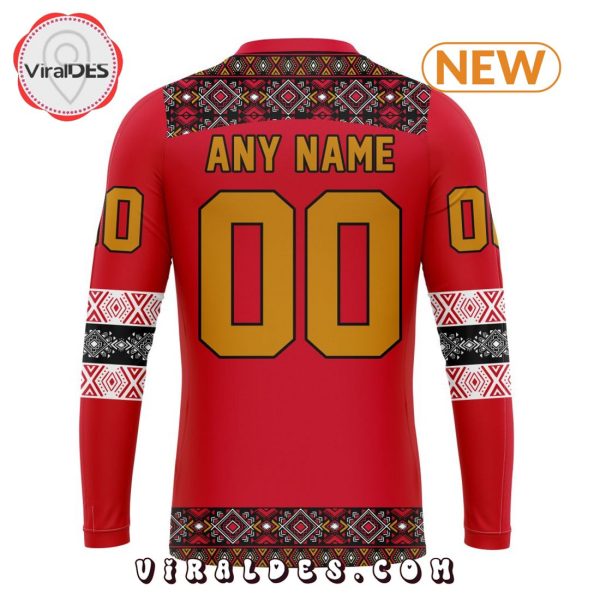 NHL Chicago Blackhawks Special Native Heritage Design Hoodie