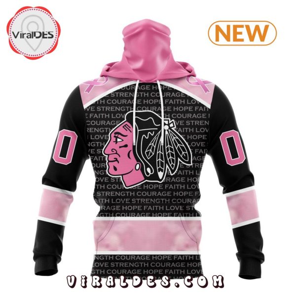 NHL Chicago Blackhawks Special Pink Fight Breast Cancer Design Hoodie