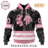 NHL Carolina Hurricanes Special Pink Paisley Design Hoodie