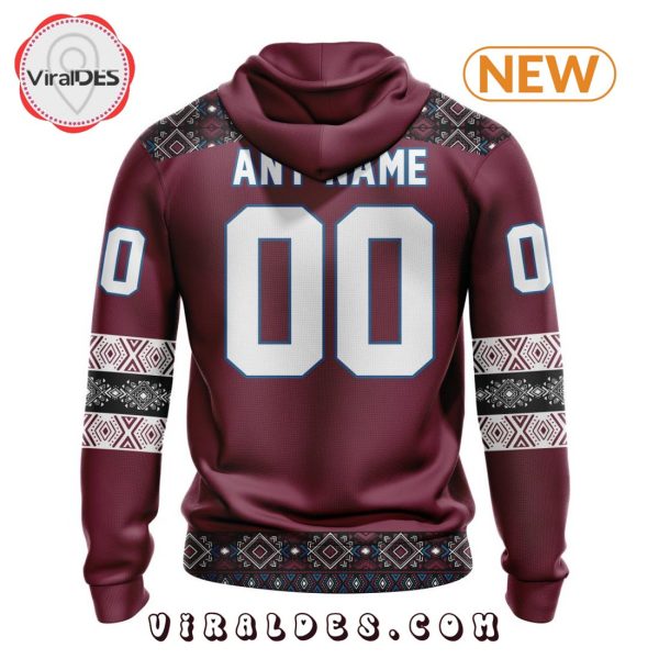 NHL Colorado Avalanche Special Native Heritage Design Hoodie
