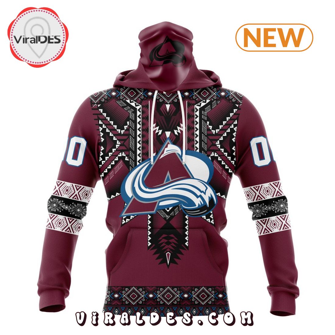 NHL Colorado Avalanche Special Native Heritage Design Hoodie