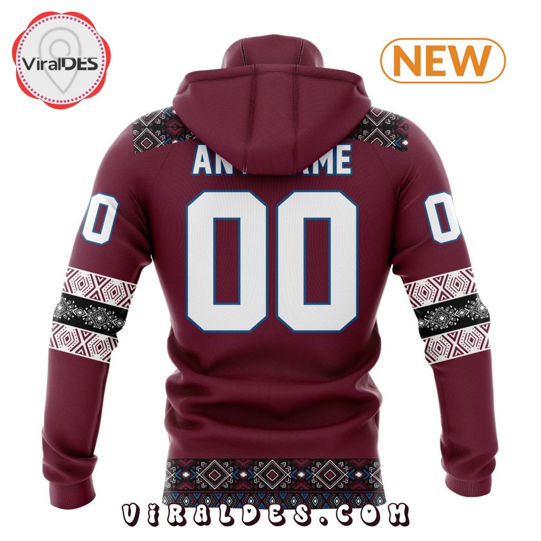 NHL Colorado Avalanche Special Native Heritage Design Hoodie