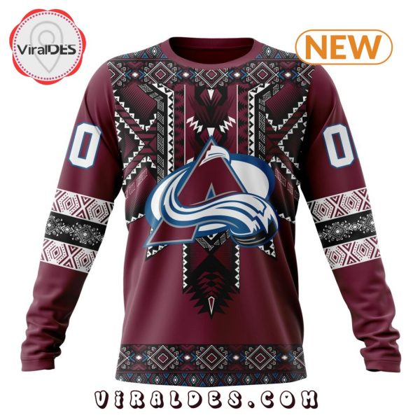 NHL Colorado Avalanche Special Native Heritage Design Hoodie