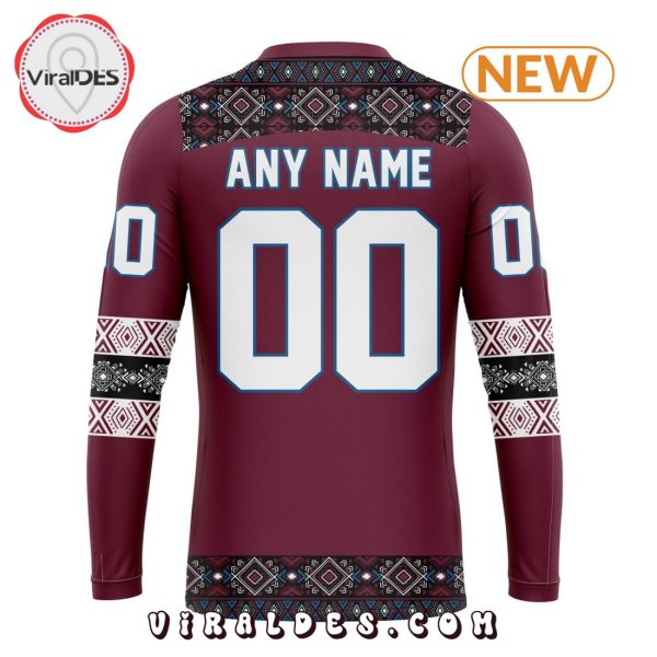 NHL Colorado Avalanche Special Native Heritage Design Hoodie