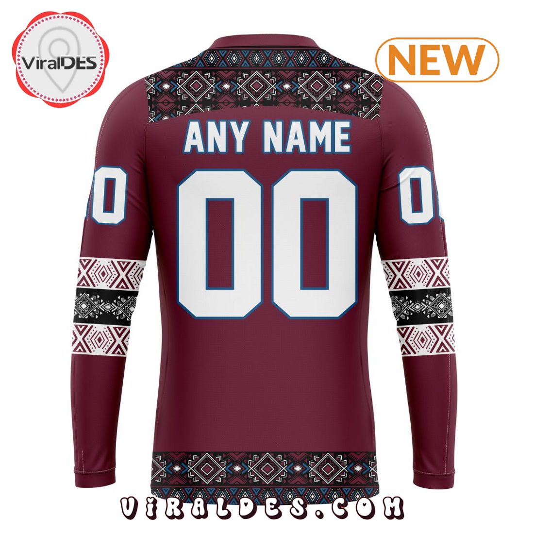 NHL Colorado Avalanche Special Native Heritage Design Hoodie