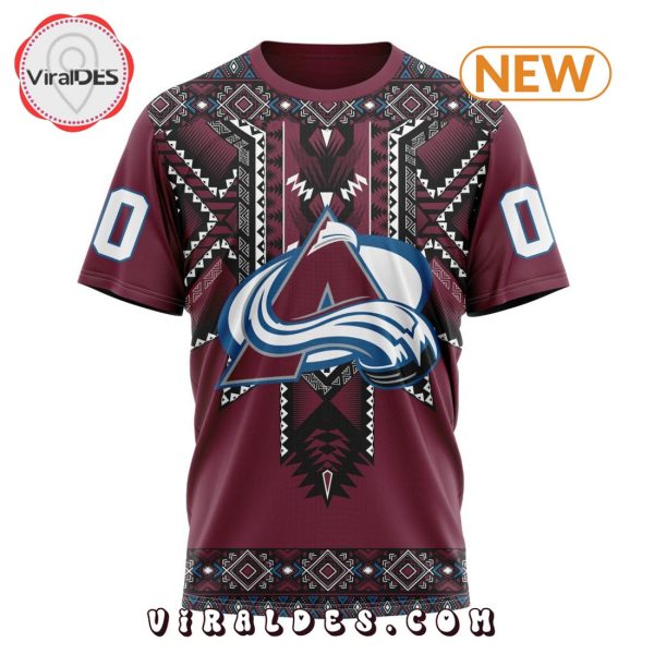 NHL Colorado Avalanche Special Native Heritage Design Hoodie