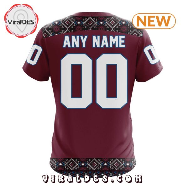 NHL Colorado Avalanche Special Native Heritage Design Hoodie