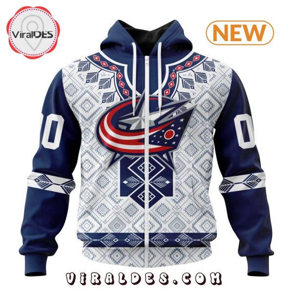 NHL Columbus Blue Jackets Native Heritage Hoodie