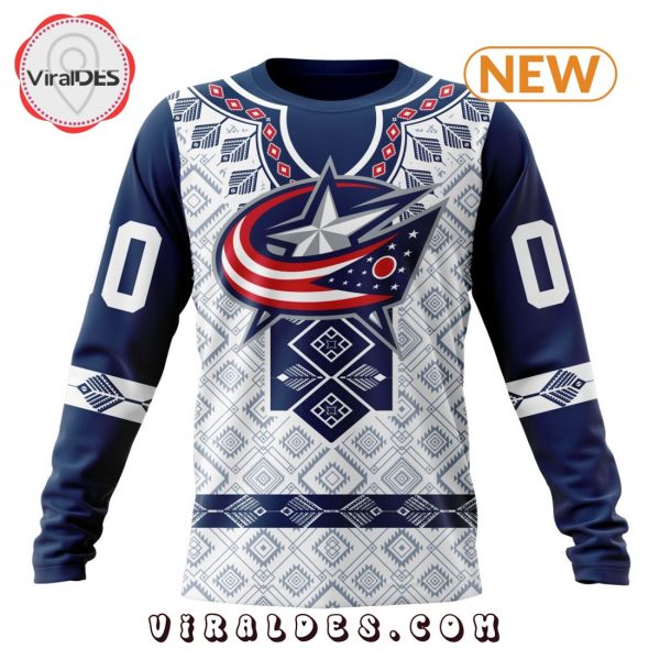 NHL Columbus Blue Jackets Native Heritage Hoodie