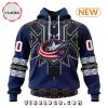 NHL Colorado Avalanche Special Pink Fight Breast Cancer Design Hoodie