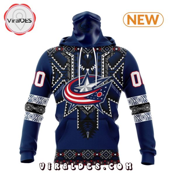 NHL Columbus Blue Jackets Special Native Heritage Design Hoodie