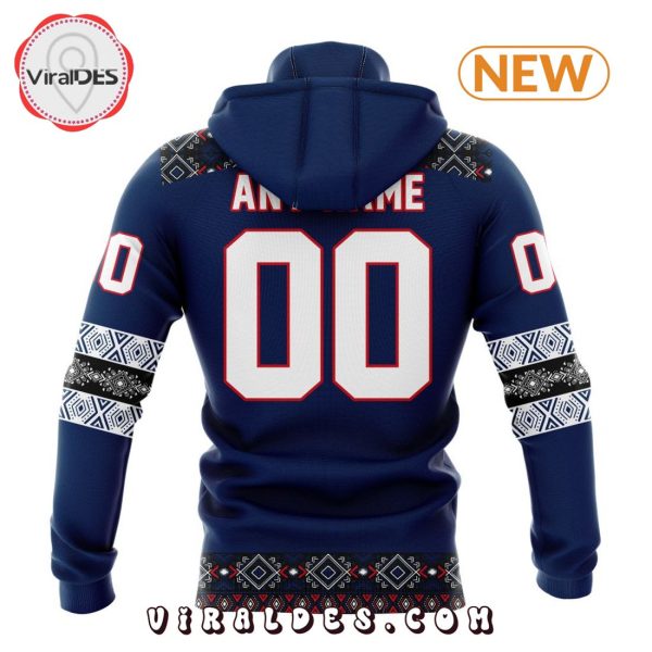 NHL Columbus Blue Jackets Special Native Heritage Design Hoodie