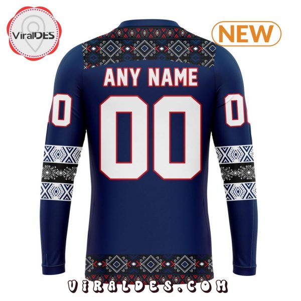 NHL Columbus Blue Jackets Special Native Heritage Design Hoodie