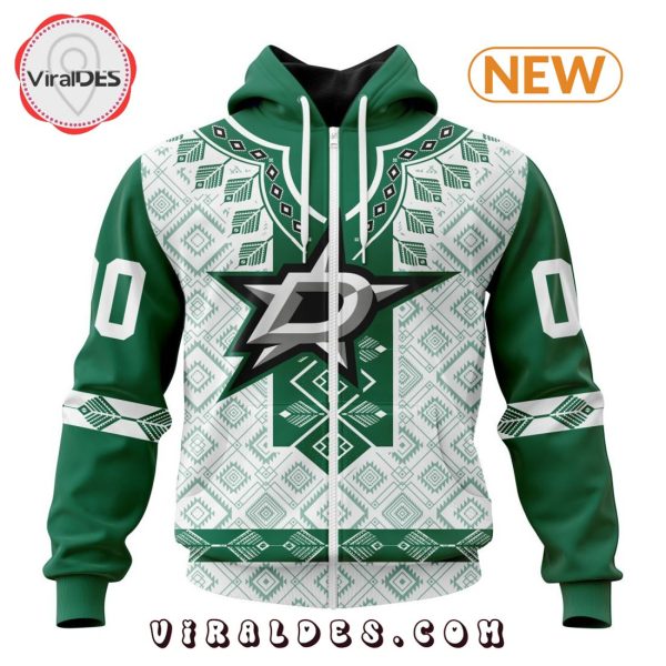 NHL Dallas Stars Native Heritage Hoodie