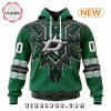 NHL Dallas Stars Special Pink Fight Breast Cancer Design Hoodie