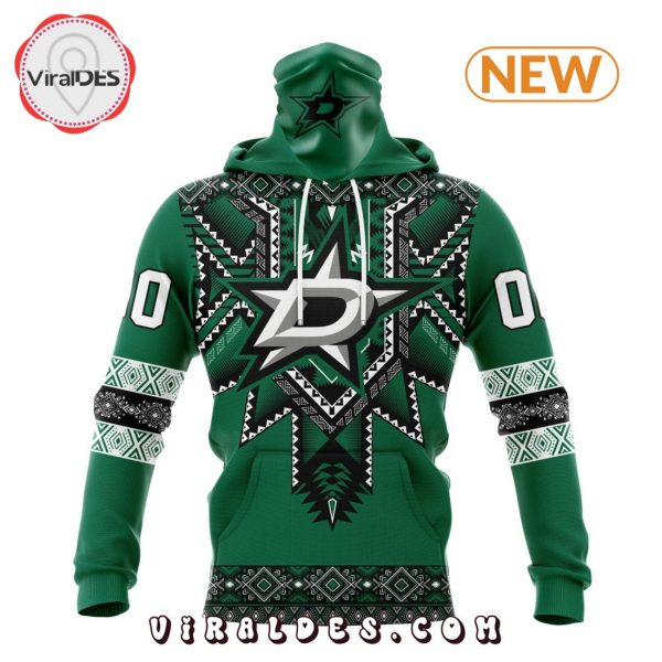 NHL Dallas Stars Special Native Heritage Design Hoodie