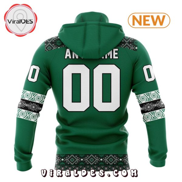 NHL Dallas Stars Special Native Heritage Design Hoodie