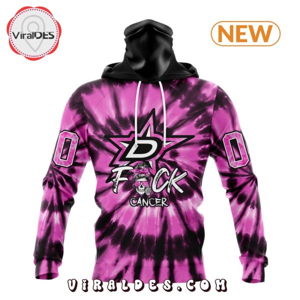 NHL Dallas Stars Special Pink F!ck Cancer Design Hoodie