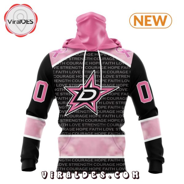 NHL Dallas Stars Special Pink Fight Breast Cancer Design Hoodie