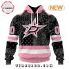 NHL Detroit Red Wings Special Pink Paisley Design Hoodie