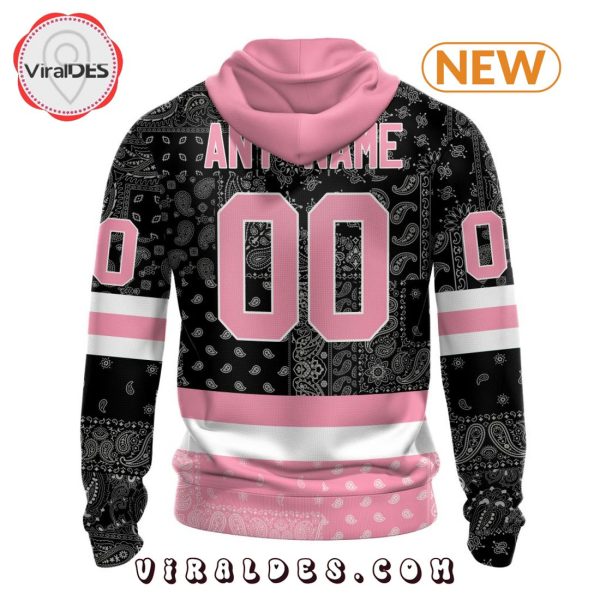 NHL Dallas Stars Special Pink Paisley Design Hoodie