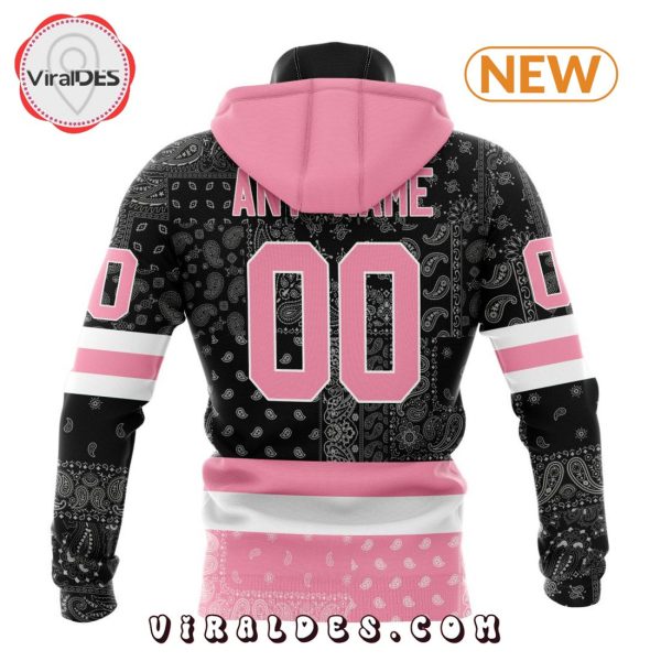 NHL Dallas Stars Special Pink Paisley Design Hoodie