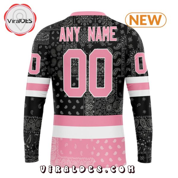 NHL Dallas Stars Special Pink Paisley Design Hoodie