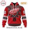 NHL Detroit Red Wings Special Pink Fight Breast Cancer Design Hoodie