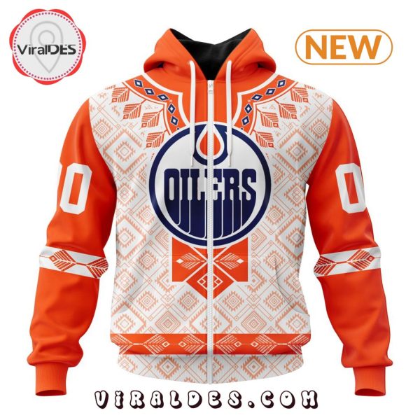 NHL Edmonton Oilers Native Heritage Hoodie