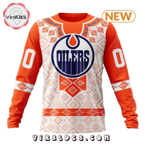 NHL Edmonton Oilers Native Heritage Hoodie