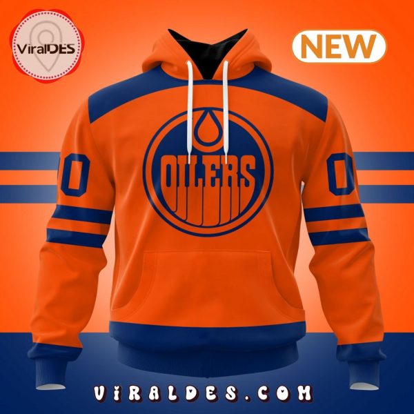 NHL Edmonton Oilers Special Colour Rush Hoodie