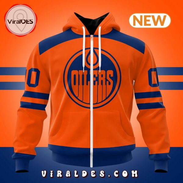 NHL Edmonton Oilers Special Colour Rush Hoodie