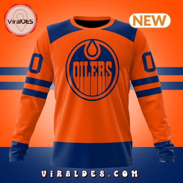 NHL Edmonton Oilers Special Colour Rush Hoodie