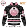 NHL Detroit Red Wings Special Pink Paisley Design Hoodie