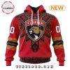 NHL Florida Panthers Special Pink Fight Breast Cancer Design Hoodie