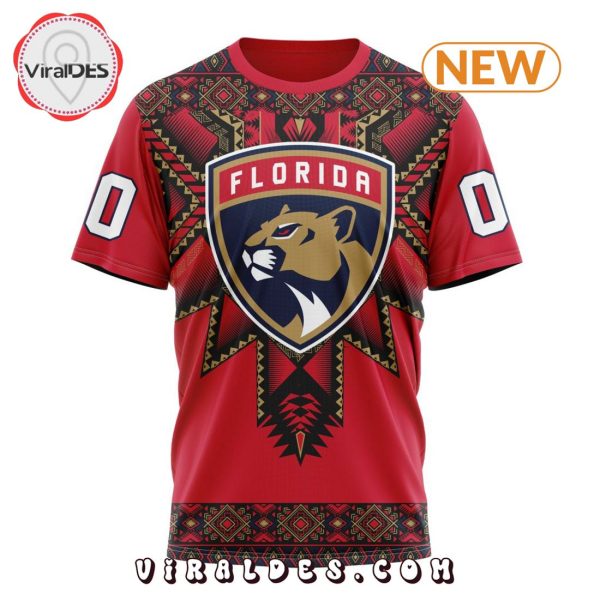 NHL Florida Panthers Special Native Heritage Design Hoodie