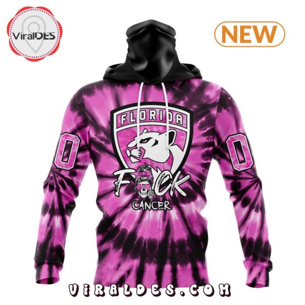 NHL Florida Panthers Special Pink F!ck Cancer Design Hoodie