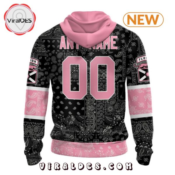 NHL Florida Panthers Special Pink Paisley Design Hoodie