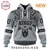 NHL Los Angeles Kings Special Pink Fight Breast Cancer Design Hoodie