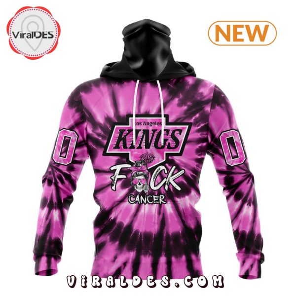 NHL Los Angeles Kings Special Pink F!ck Cancer Design Hoodie