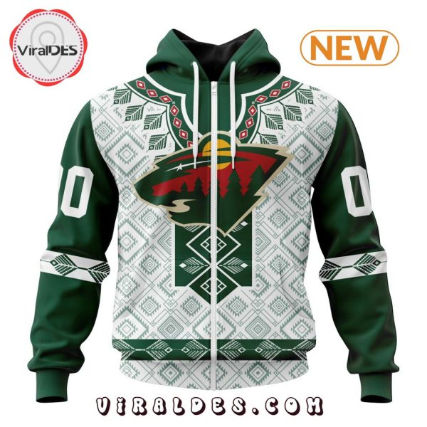 NHL Minnesota Wild Native Heritage Hoodie