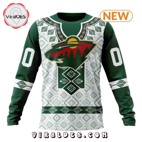 NHL Minnesota Wild Native Heritage Hoodie