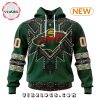 NHL Minnesota Wild Special Pink Fight Breast Cancer Design Hoodie