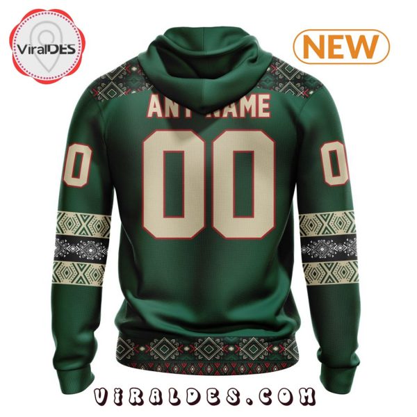 NHL Minnesota Wild Special Native Heritage Design Hoodie