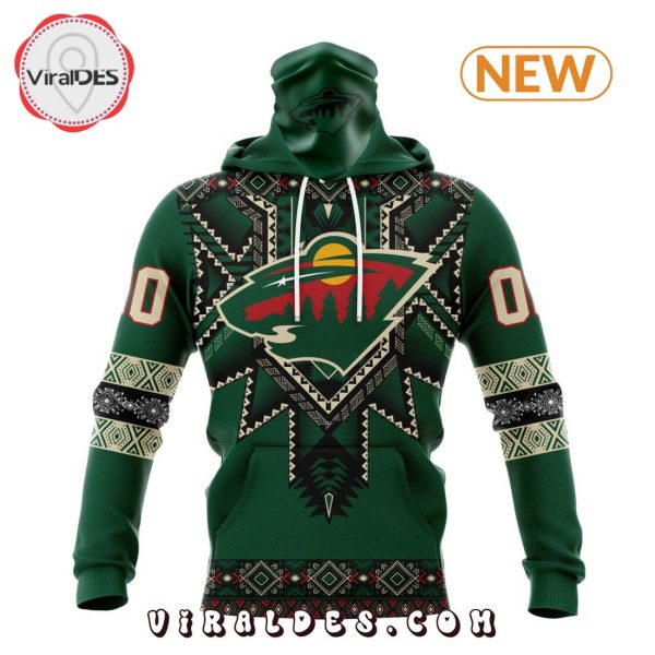 NHL Minnesota Wild Special Native Heritage Design Hoodie